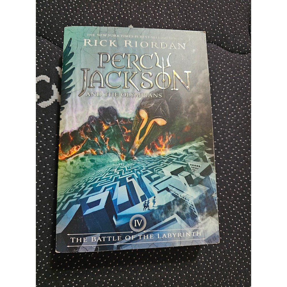 Percy Jackson The Battle of the Labyrinth Rick Riordan Book 4 Paperback 2014